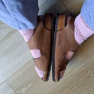 Birkenstock sandals leather